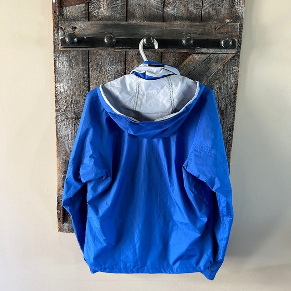 Men's Valhalla Pure Light Weight Full Zipper Jacket w/Hideaway Hood Blue - Picture 2 of 3